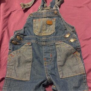 Lee Blue Denim Kids Overalls